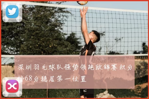 深圳羽毛球队强势领跑欧锦赛积分榜68分稳居第一位置