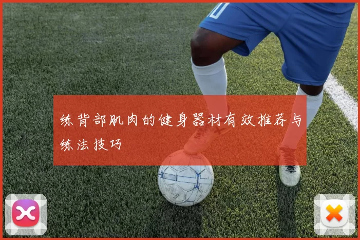 练背部肌肉的健身器材有效推荐与练法技巧